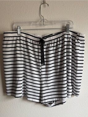 Striped Lounge Shorts